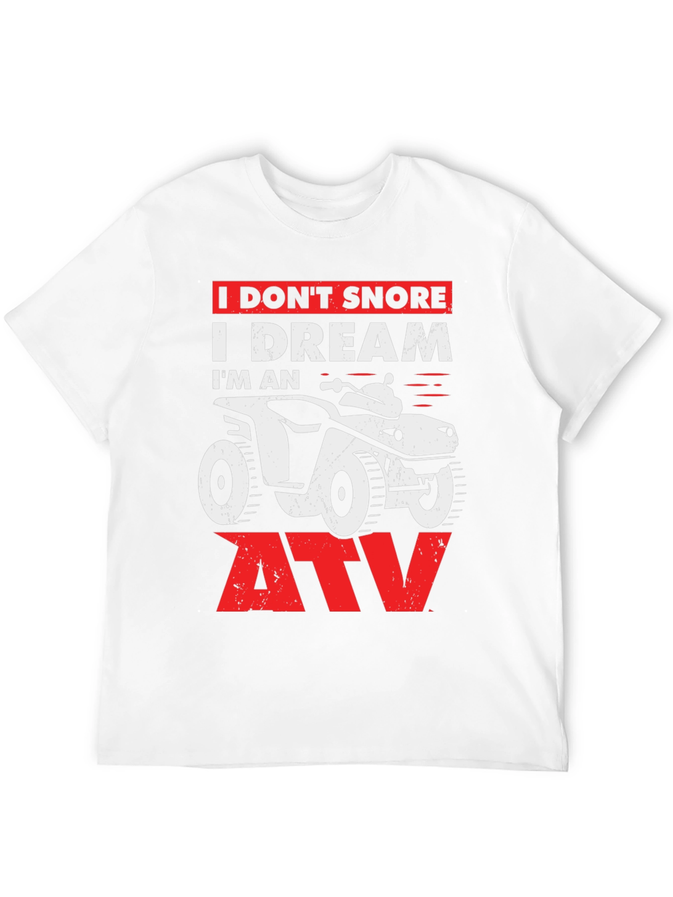 Funny ATV Dream Black T-Shirt
