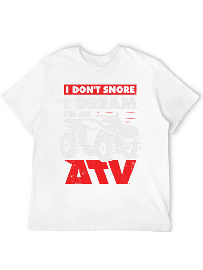 Funny ATV Dream Black T-Shirt