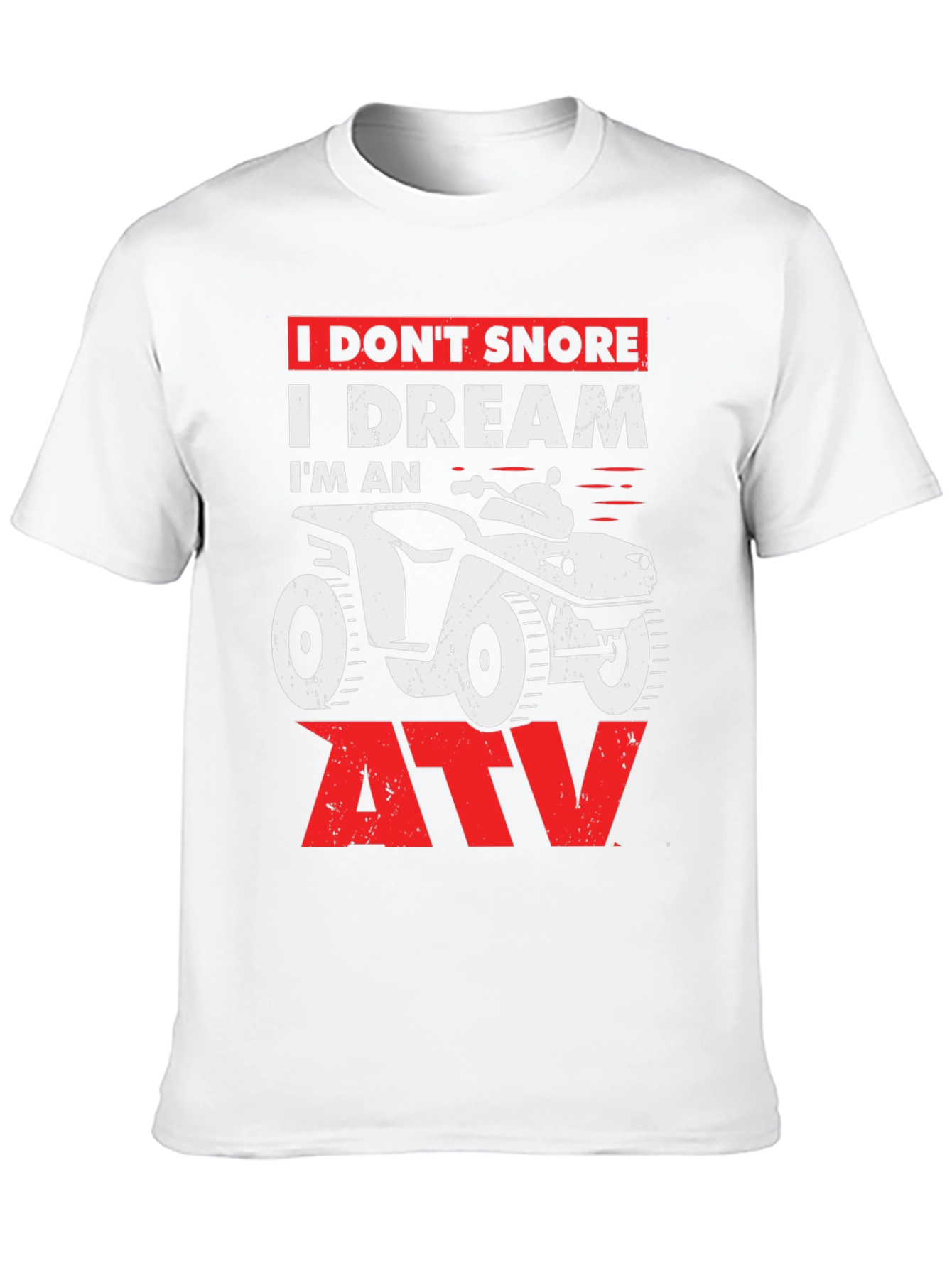 Funny ATV Dream Black T-Shirt