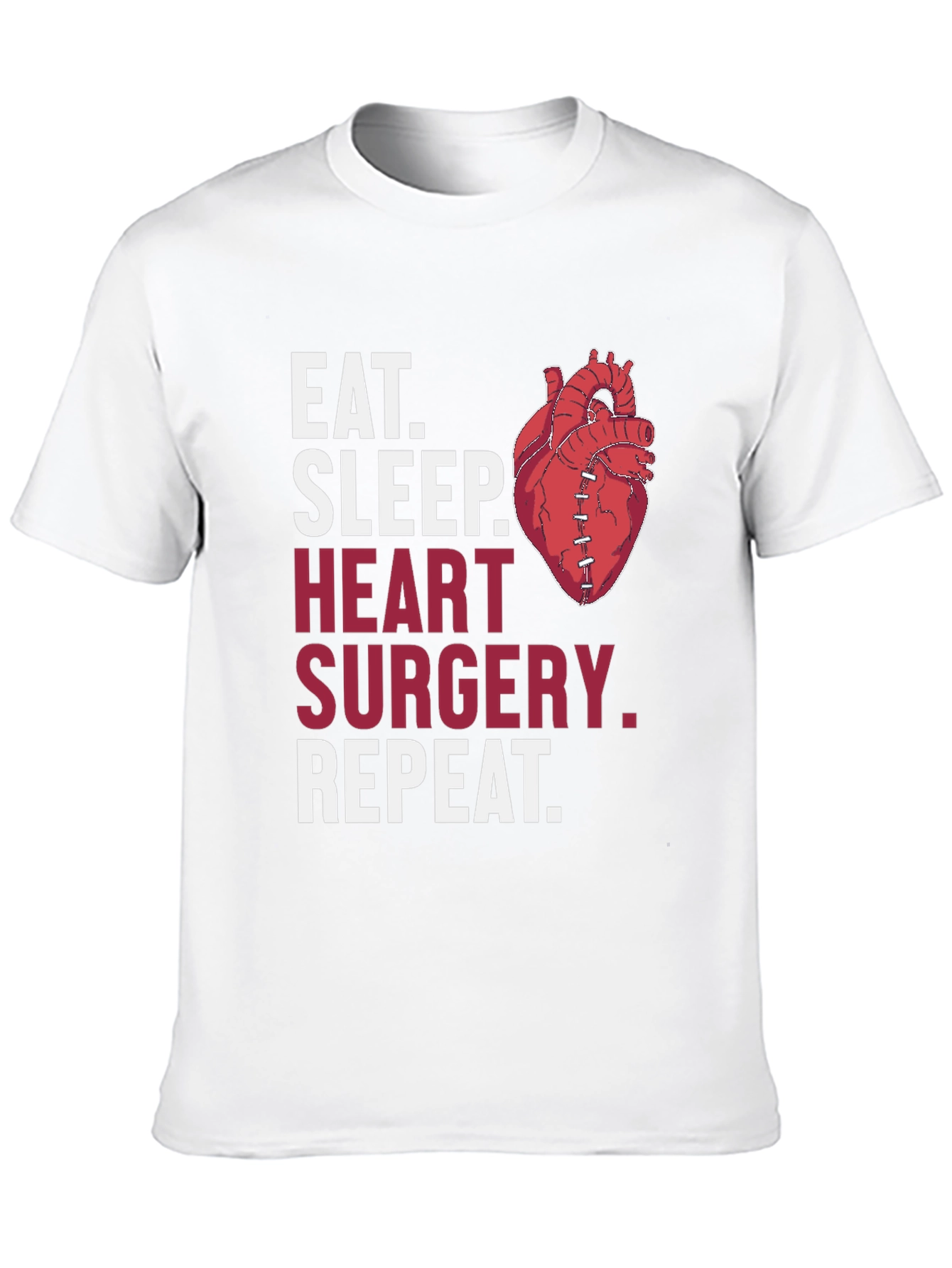 Heart Surgery T-Shirt - Eat Sleep Repeat