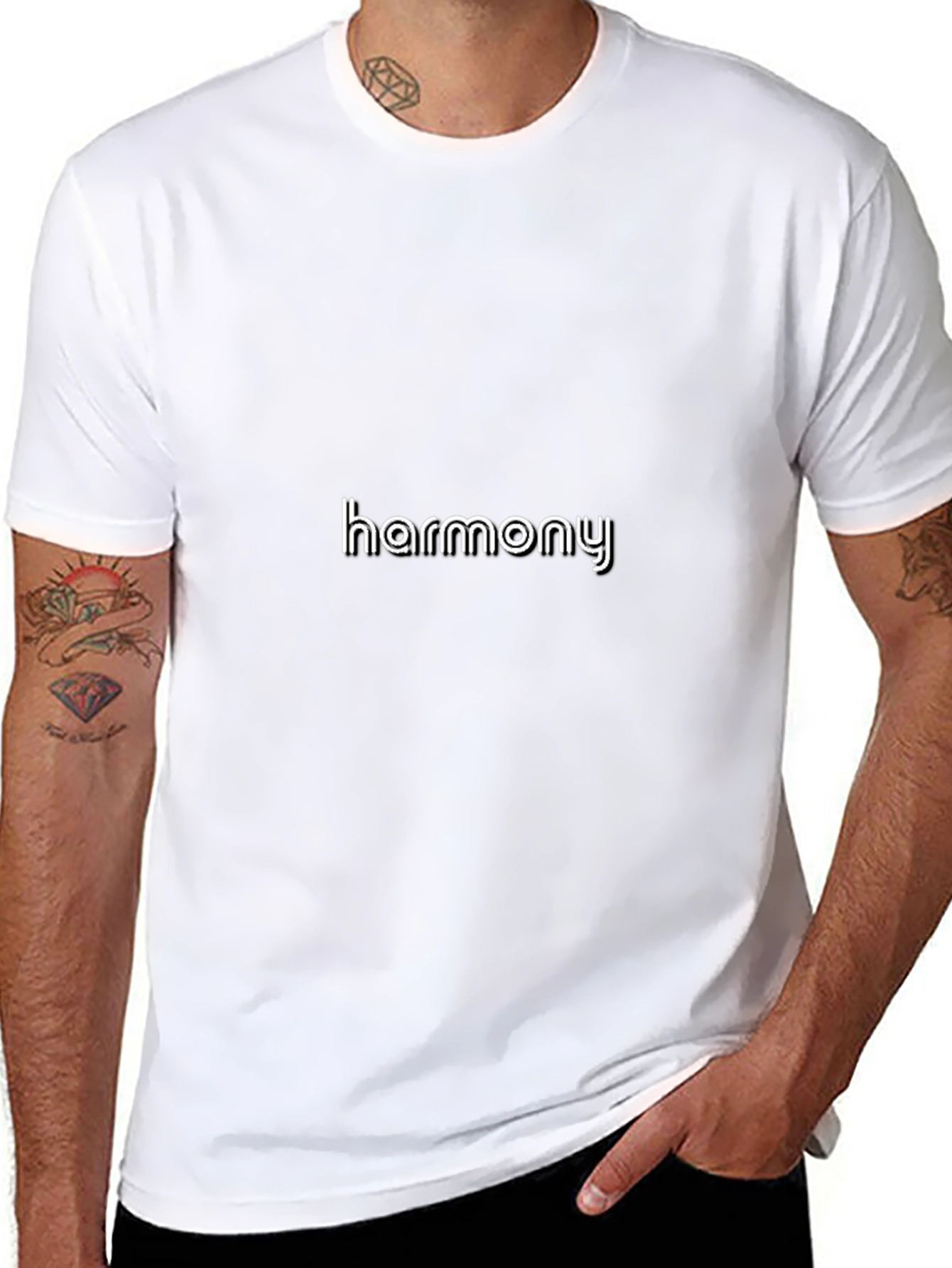 Harmony Graphic Tee - Black