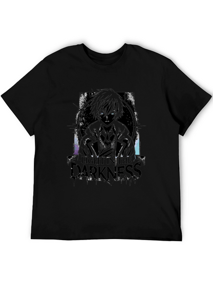 Anime Graphic Tee - Light in the Darkness