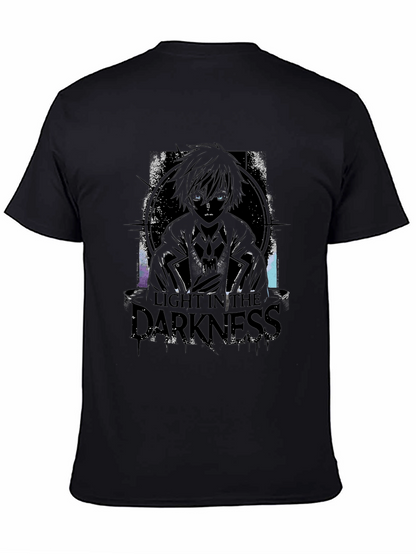 Anime Graphic Tee - Light in the Darkness