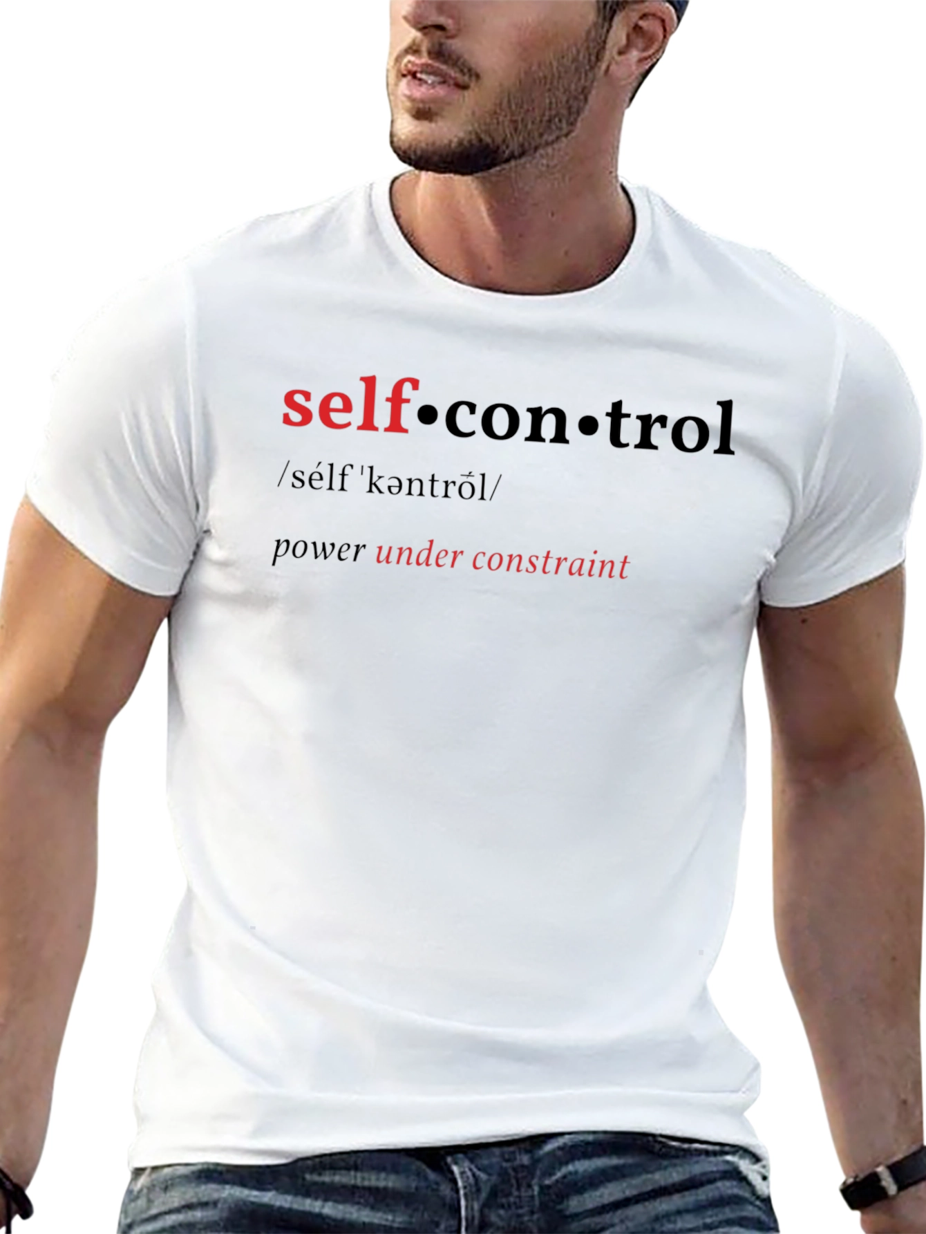 Self-Control Graphic T-Shirt - Power Under Constraint