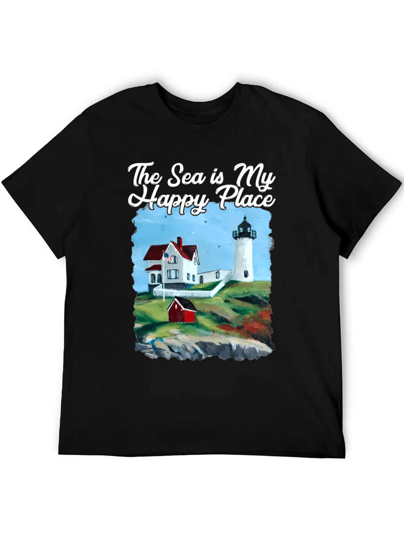 The Sea is My Happy Place T-Shirt