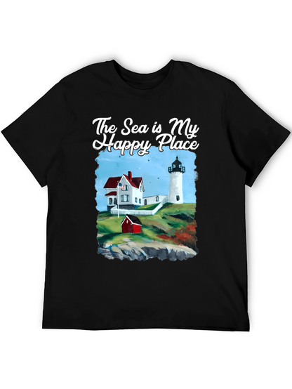 The Sea is My Happy Place T-Shirt