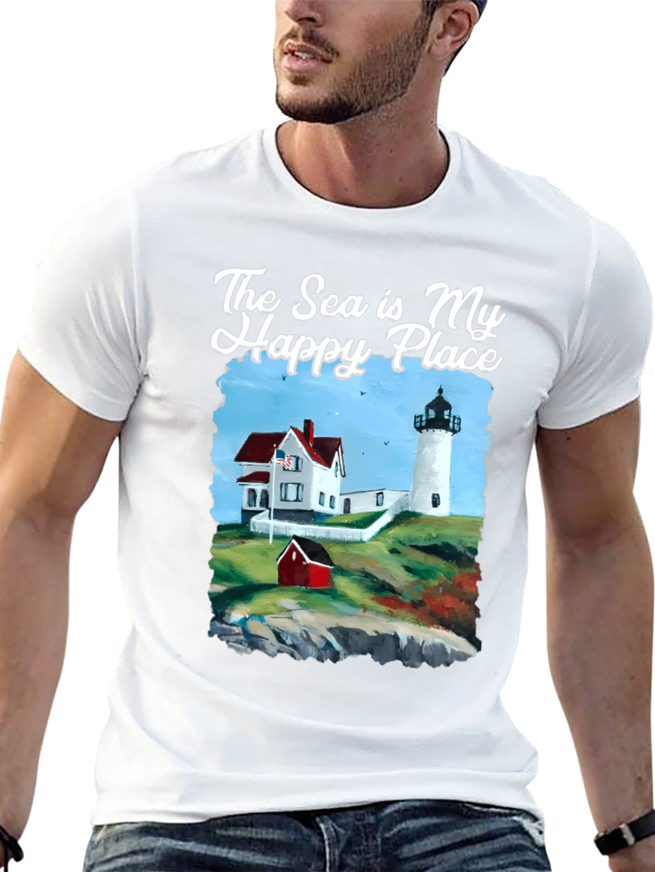 The Sea is My Happy Place T-Shirt