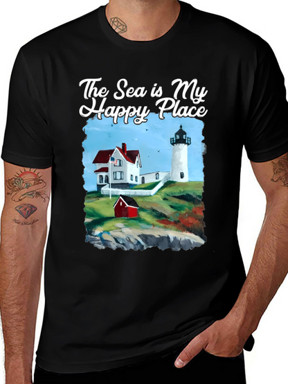 The Sea is My Happy Place T-Shirt