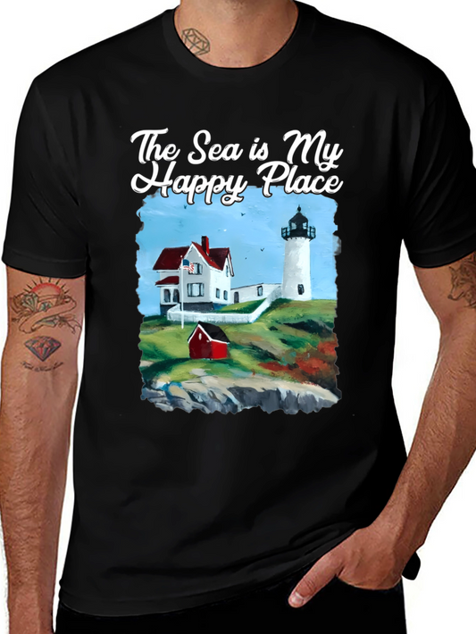 The Sea is My Happy Place T-Shirt