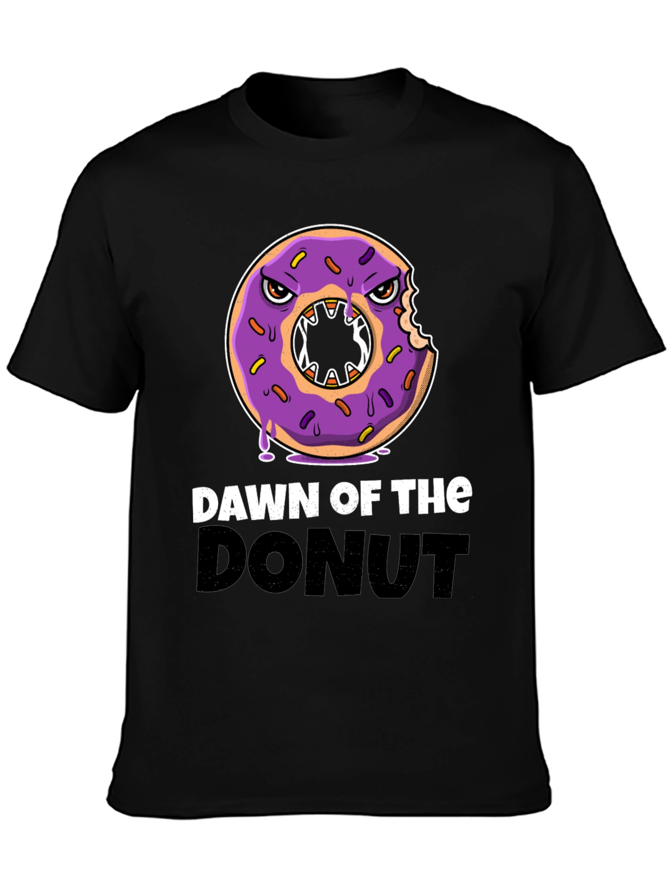 Dawn of the Donut Graphic T-Shirt