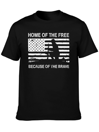 Home of the Free Patriotic T-Shirt