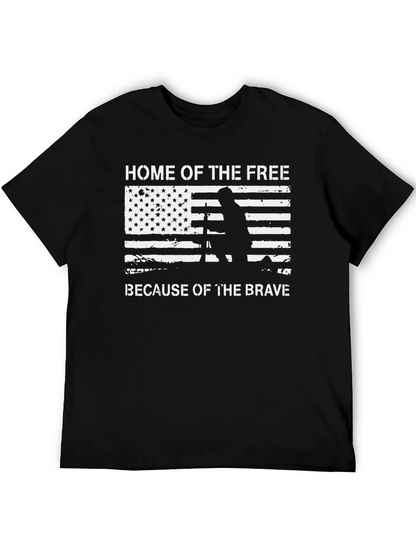 Home of the Free Patriotic T-Shirt