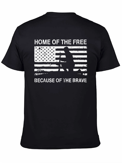 Home of the Free Patriotic T-Shirt