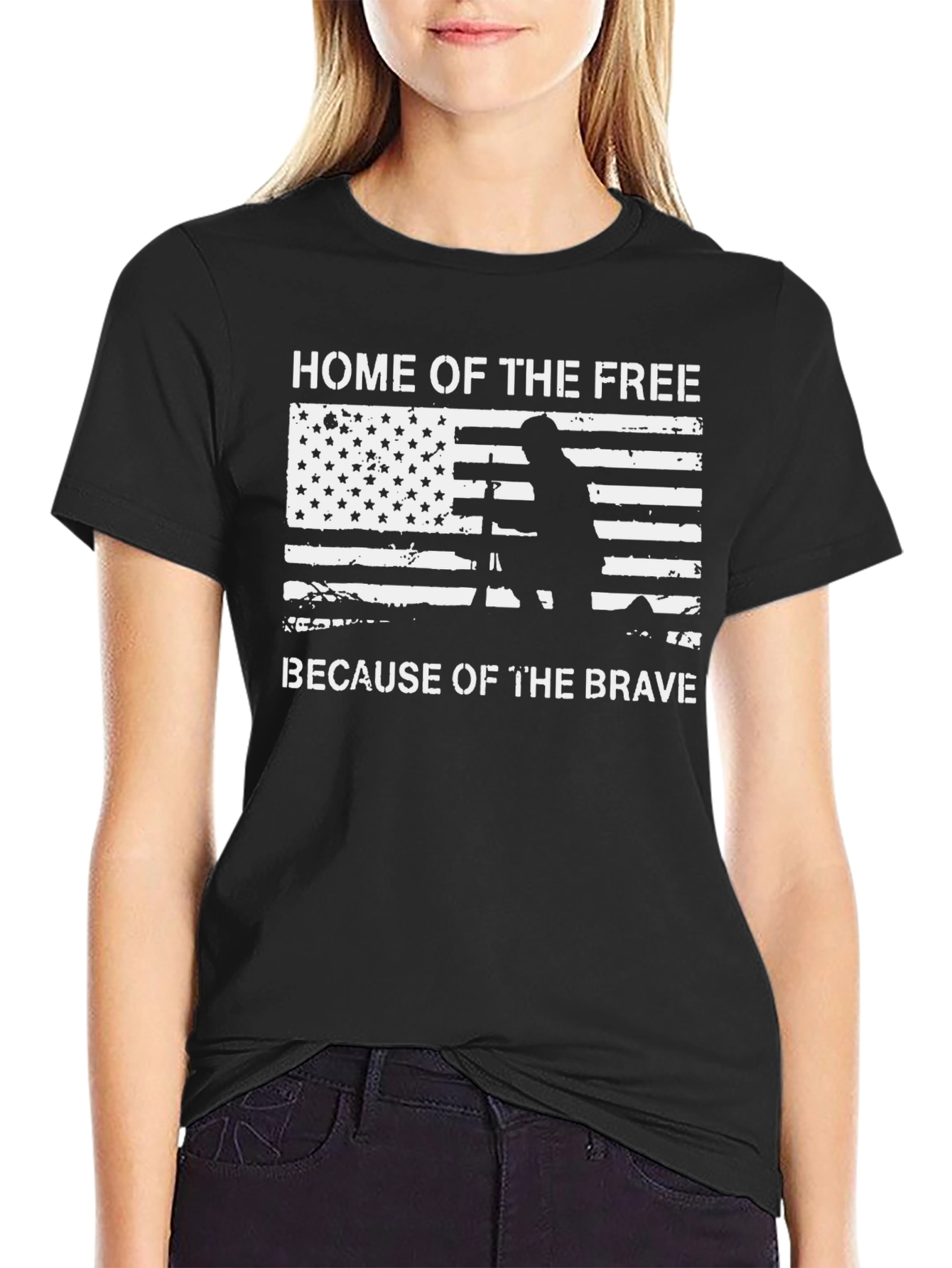Home of the Free Patriotic T-Shirt