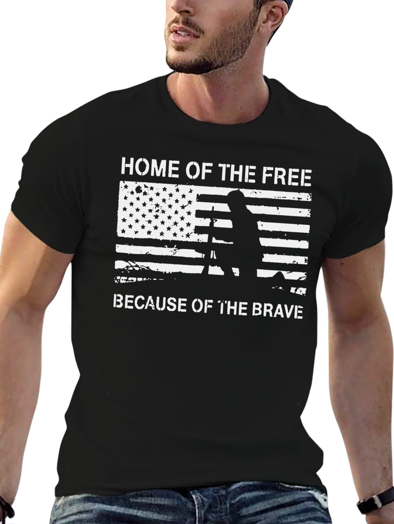 Home of the Free Patriotic T-Shirt