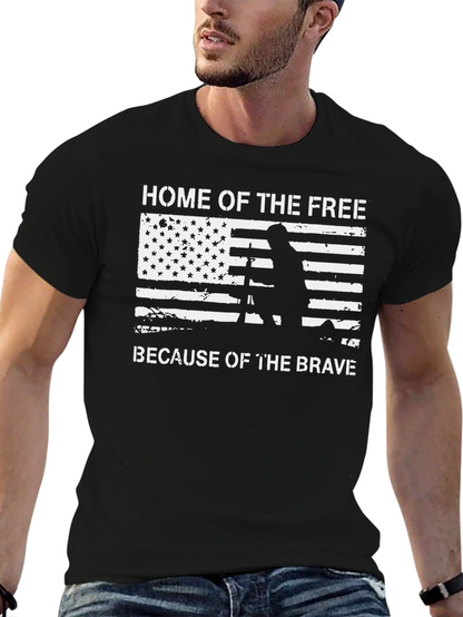 Home of the Free Patriotic T-Shirt