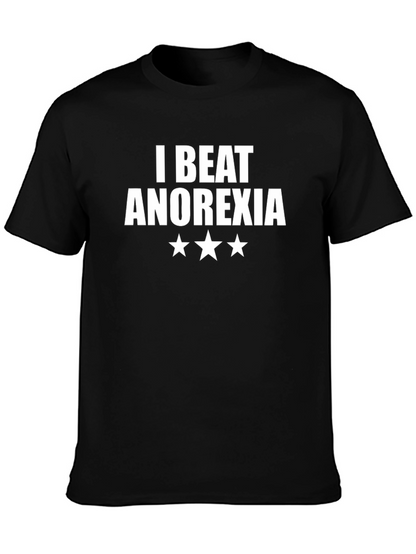 I Beat Anorexia Graphic T-Shirt