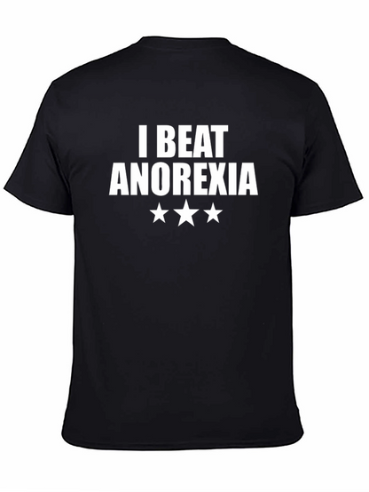 I Beat Anorexia Graphic T-Shirt