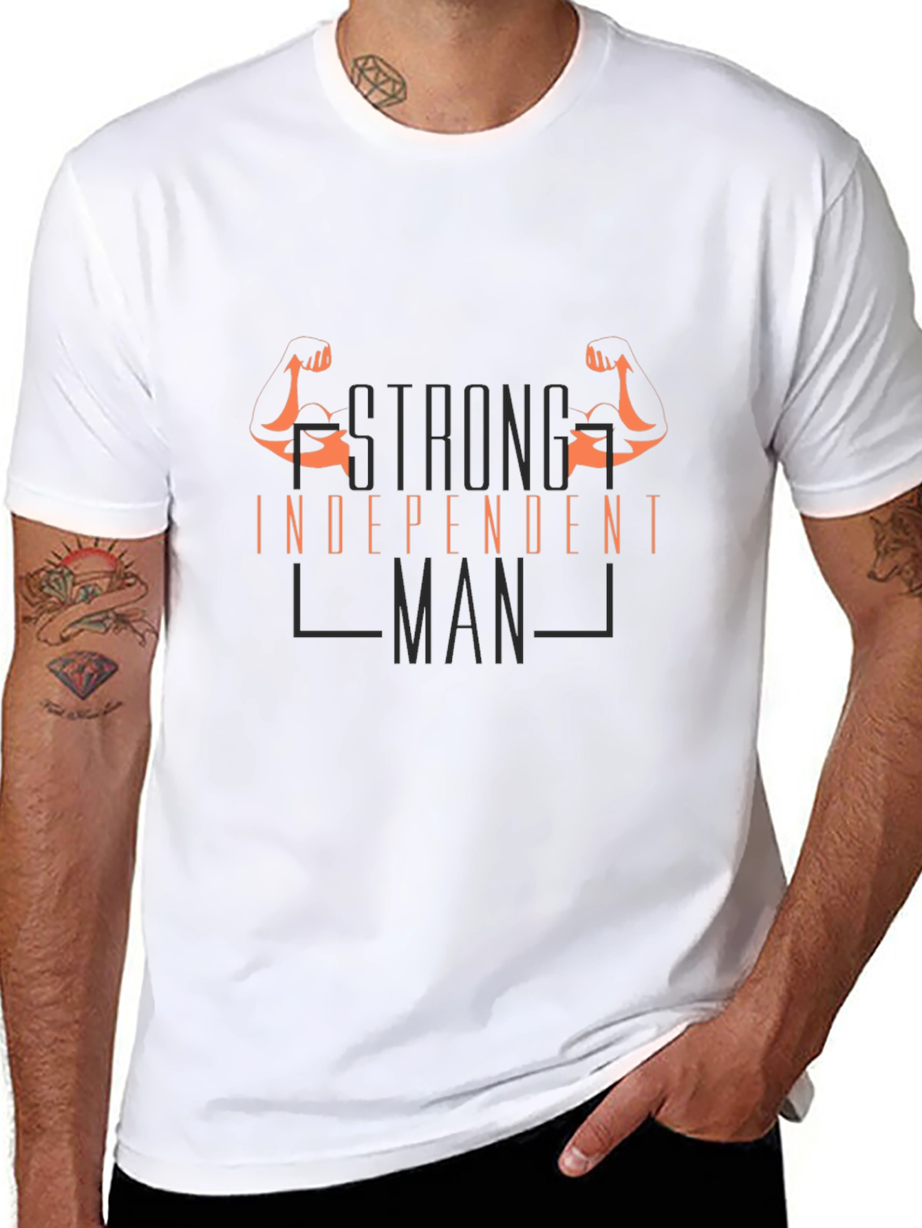 Strong Independent Man Graphic Tee