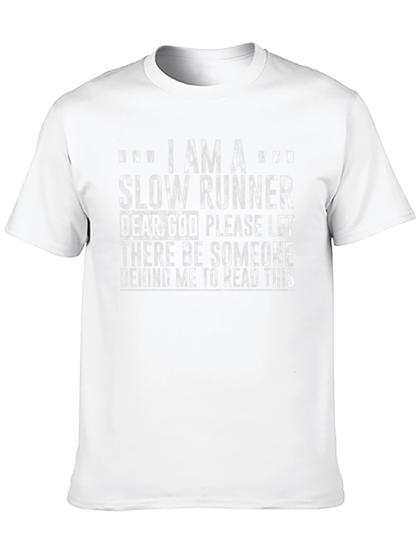 I Am A Slow Runner Graphic Tee