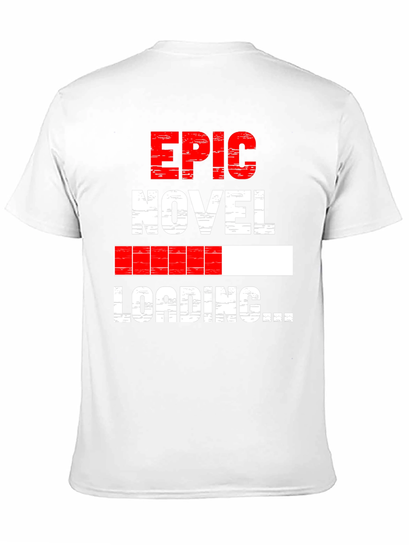 Epic Novel Loading Graphic Tee - Black Cotton Blend