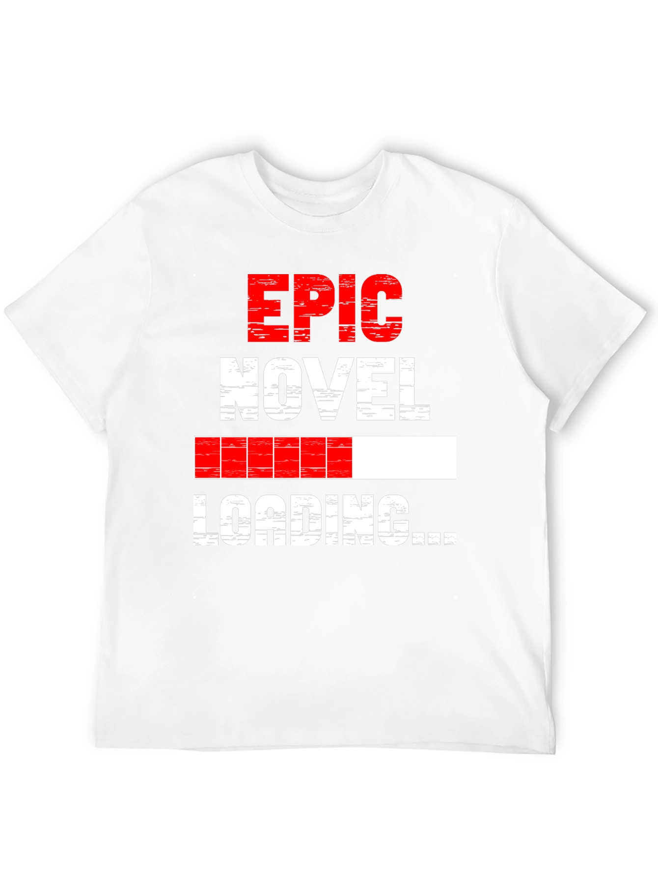 Epic Novel Loading Graphic Tee - Black Cotton Blend