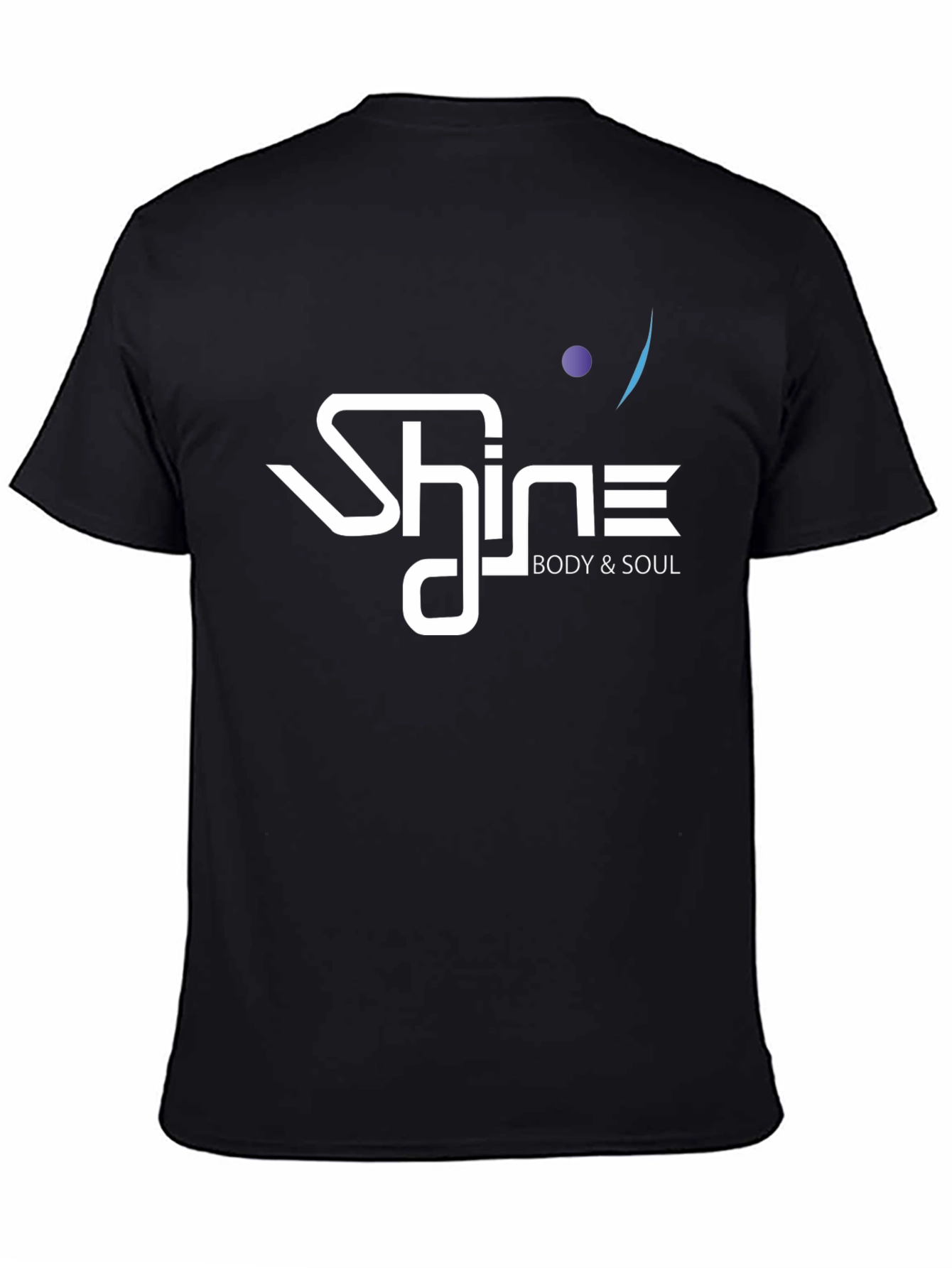 Shine Body & Soul Black T-Shirt