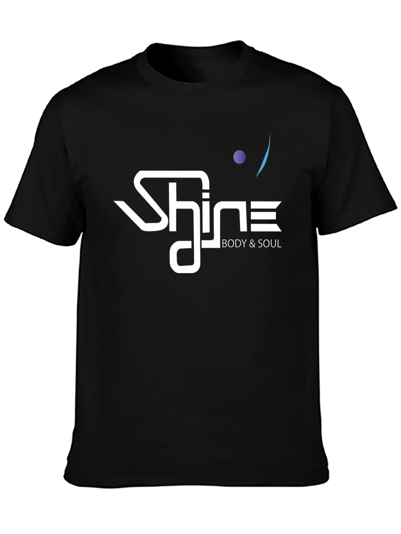 Shine Body & Soul Black T-Shirt