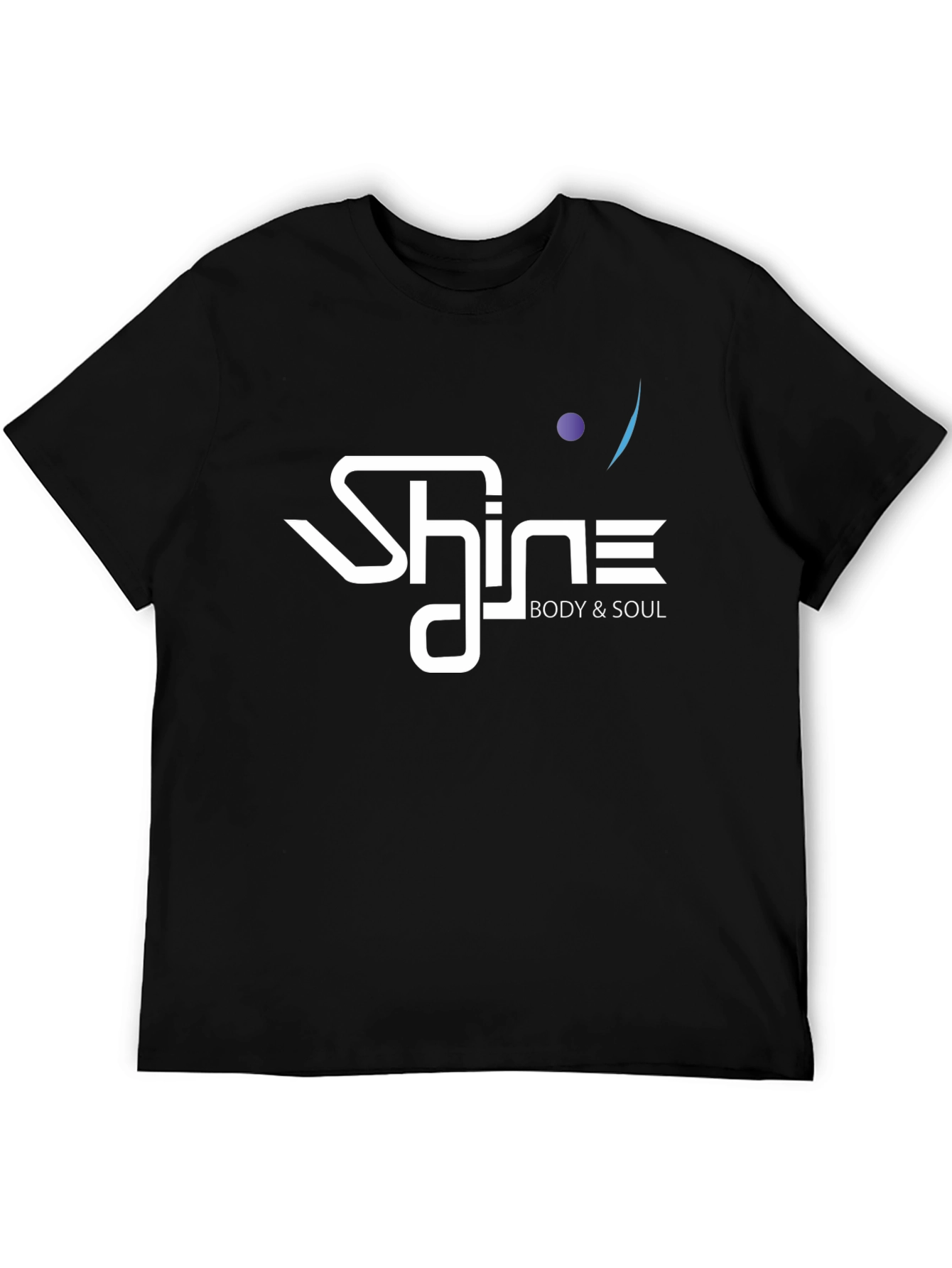 Shine Body & Soul Black T-Shirt