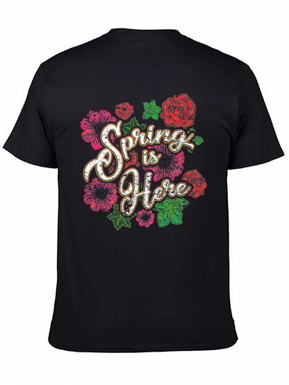 Spring Is Here Floral Graphic Tee