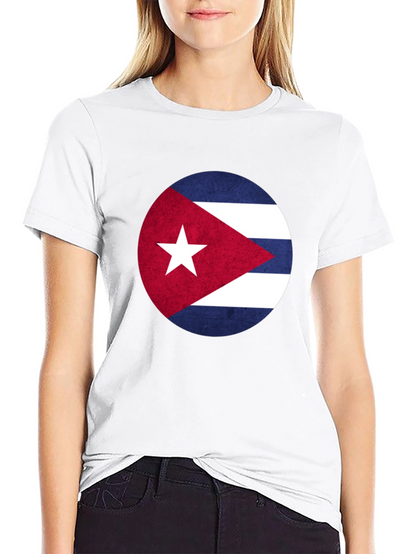 Cuba Flag Graphic T-Shirt - Patriotic Cuban Pride Tee