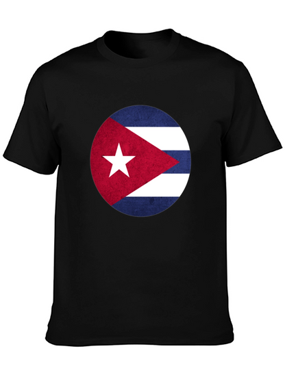 Cuba Flag Graphic T-Shirt - Patriotic Cuban Pride Tee