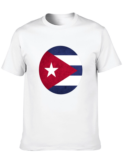 Cuba Flag Graphic T-Shirt - Patriotic Cuban Pride Tee