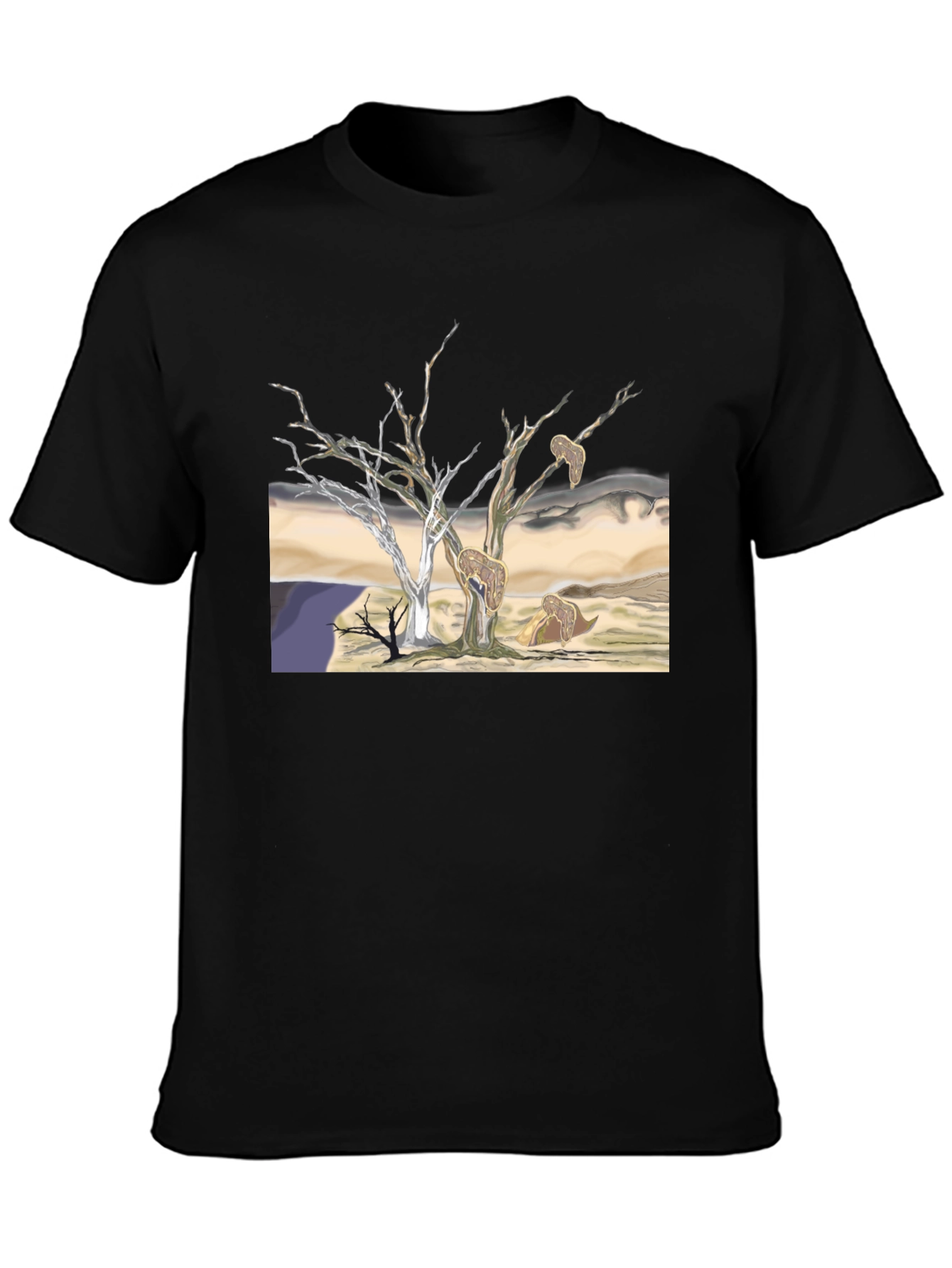 Unique Graphic Tee - Surreal Desert Landscape