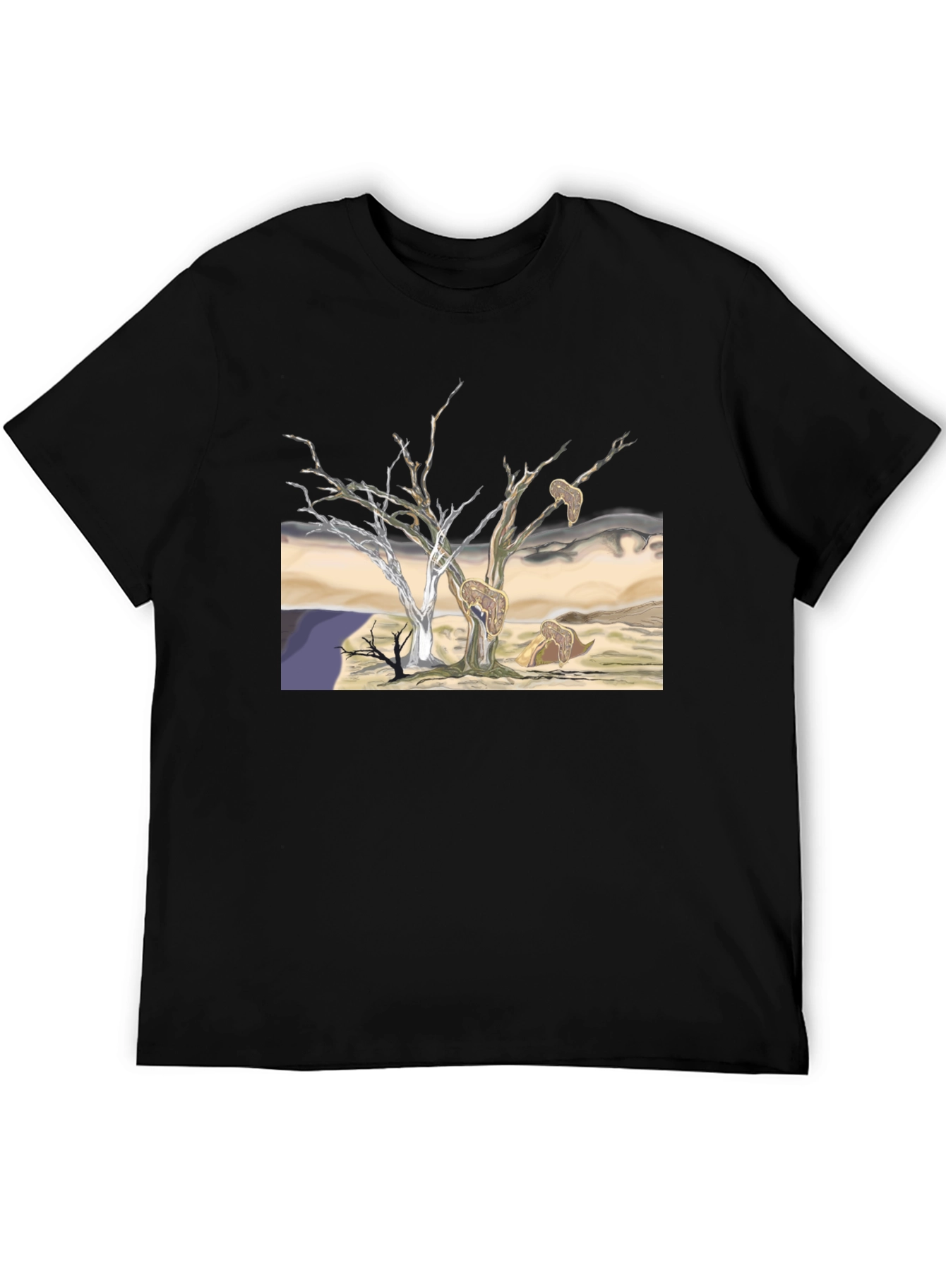 Unique Graphic Tee - Surreal Desert Landscape