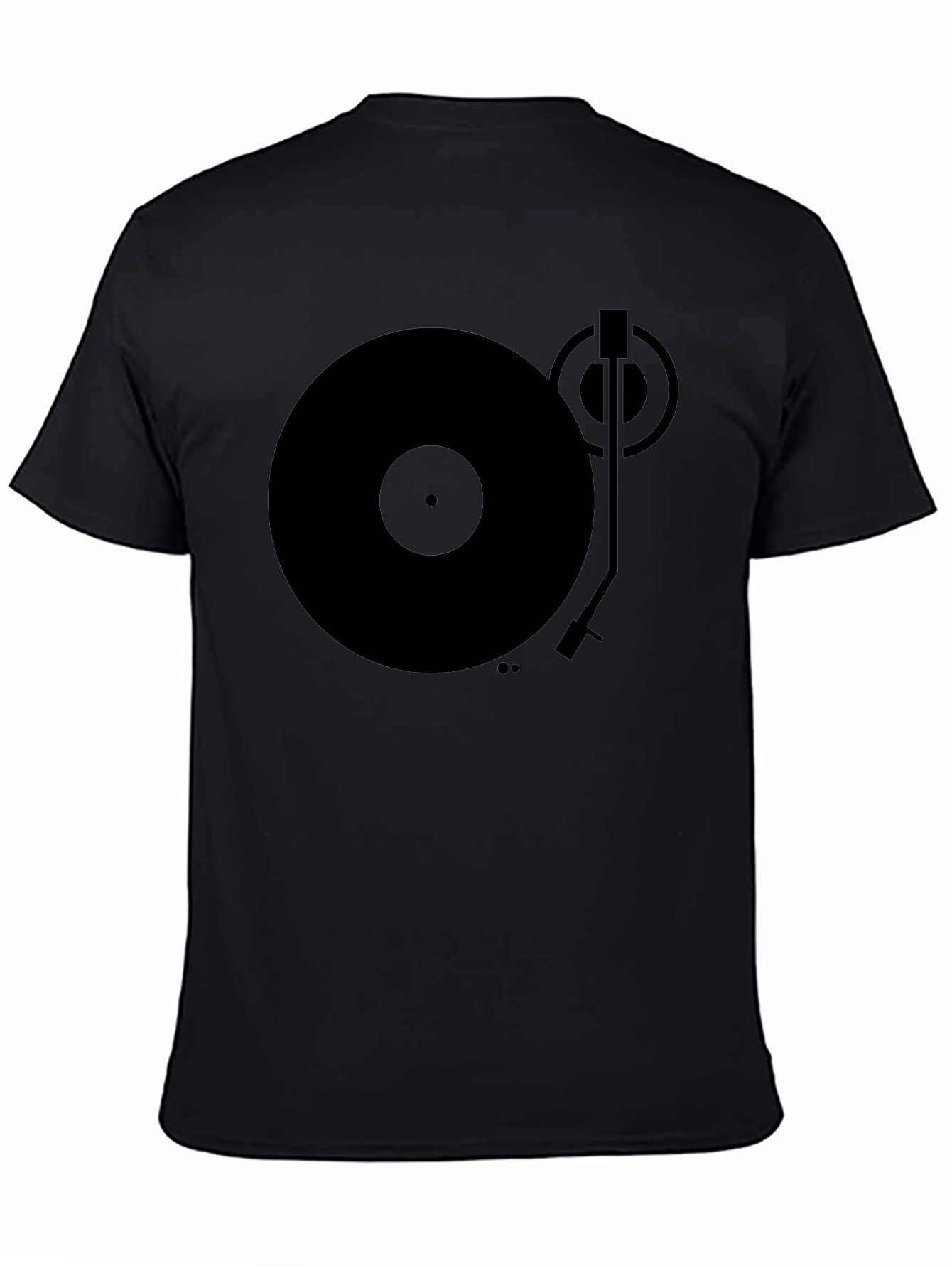 Retro Record Player Graphic T-Shirt