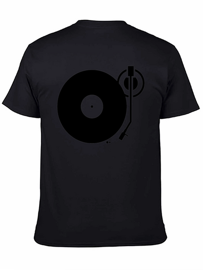 Retro Record Player Graphic T-Shirt