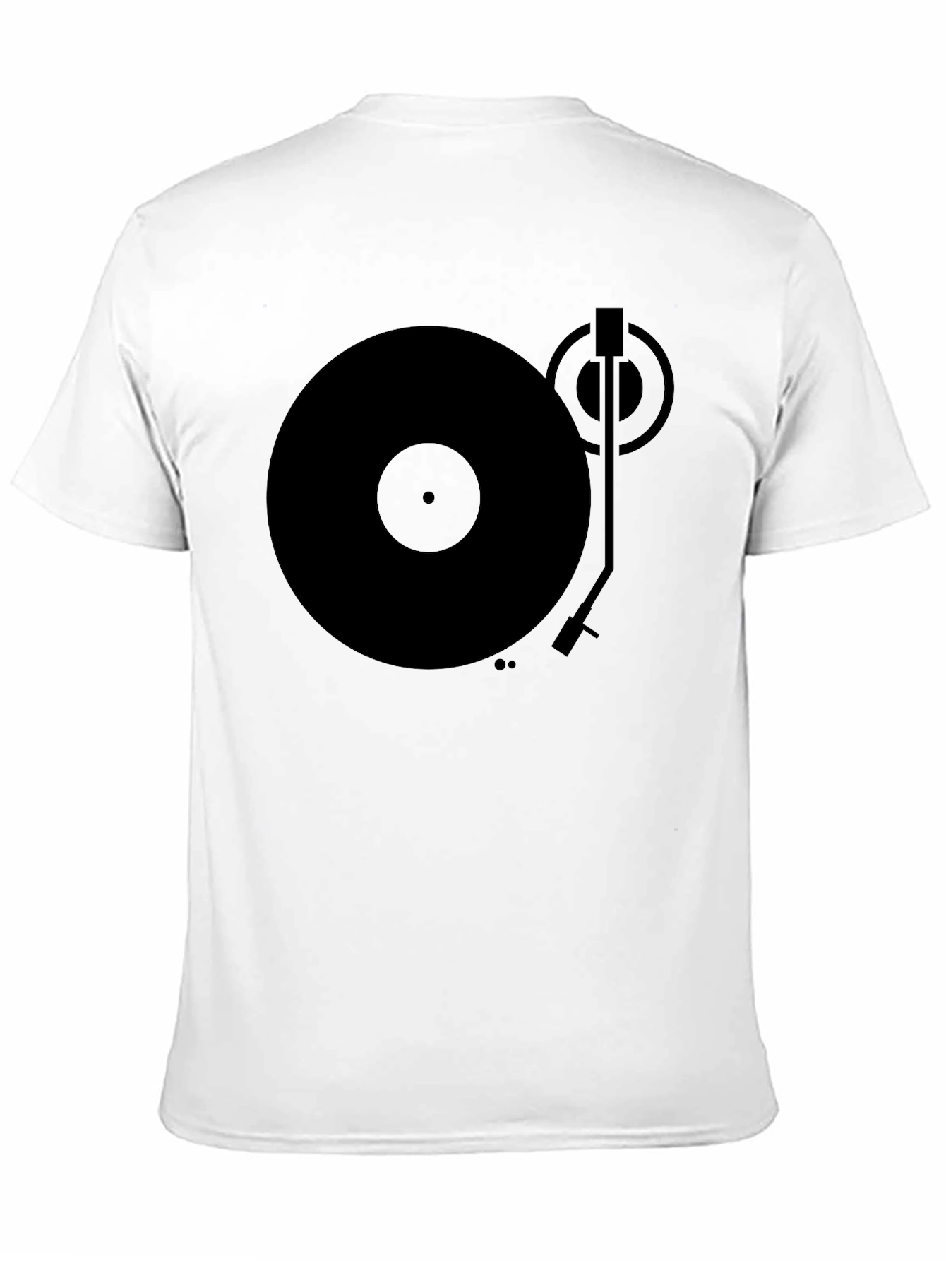 Retro Record Player Graphic T-Shirt