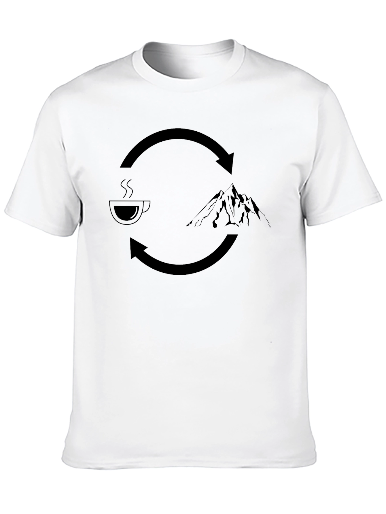 Coffee to Mountain Cycle T-Shirt