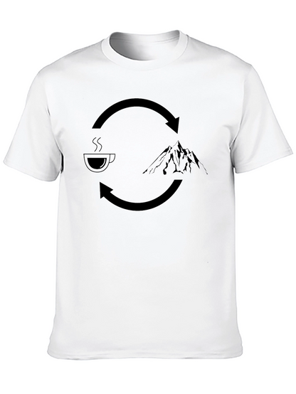 Coffee to Mountain Cycle T-Shirt
