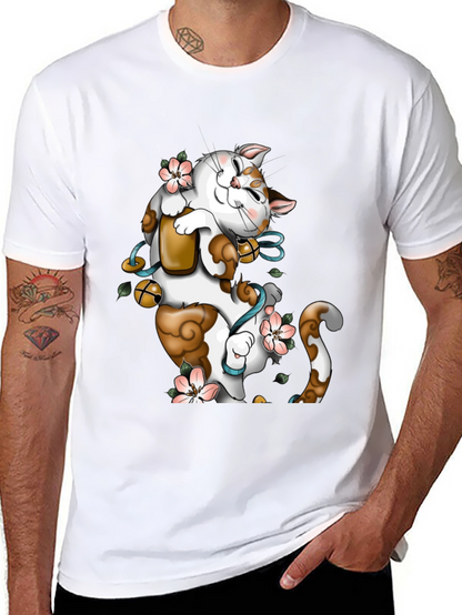 Lucky Cat Graphic T-Shirt