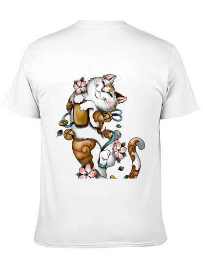 Lucky Cat Graphic T-Shirt