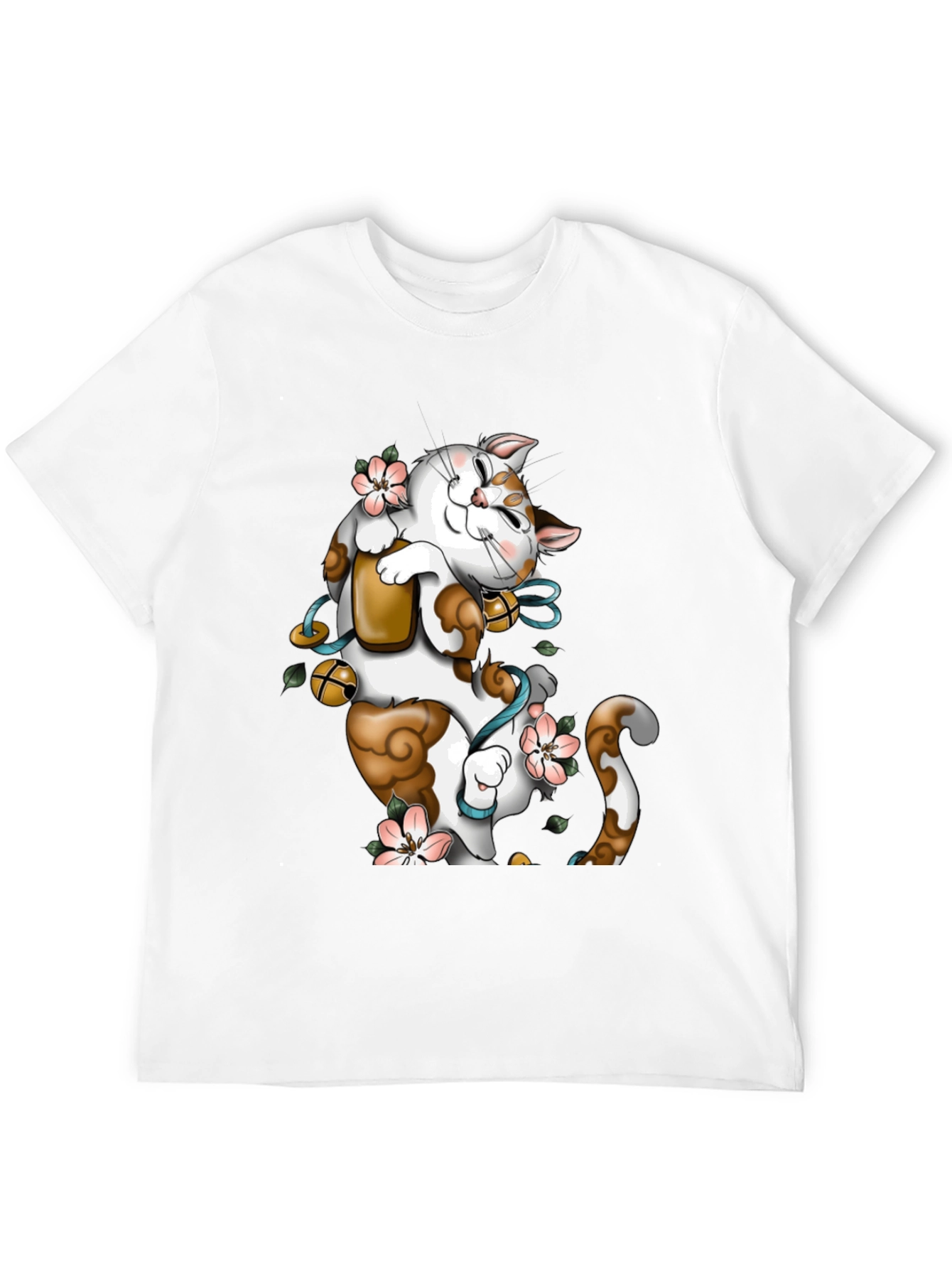 Lucky Cat Graphic T-Shirt
