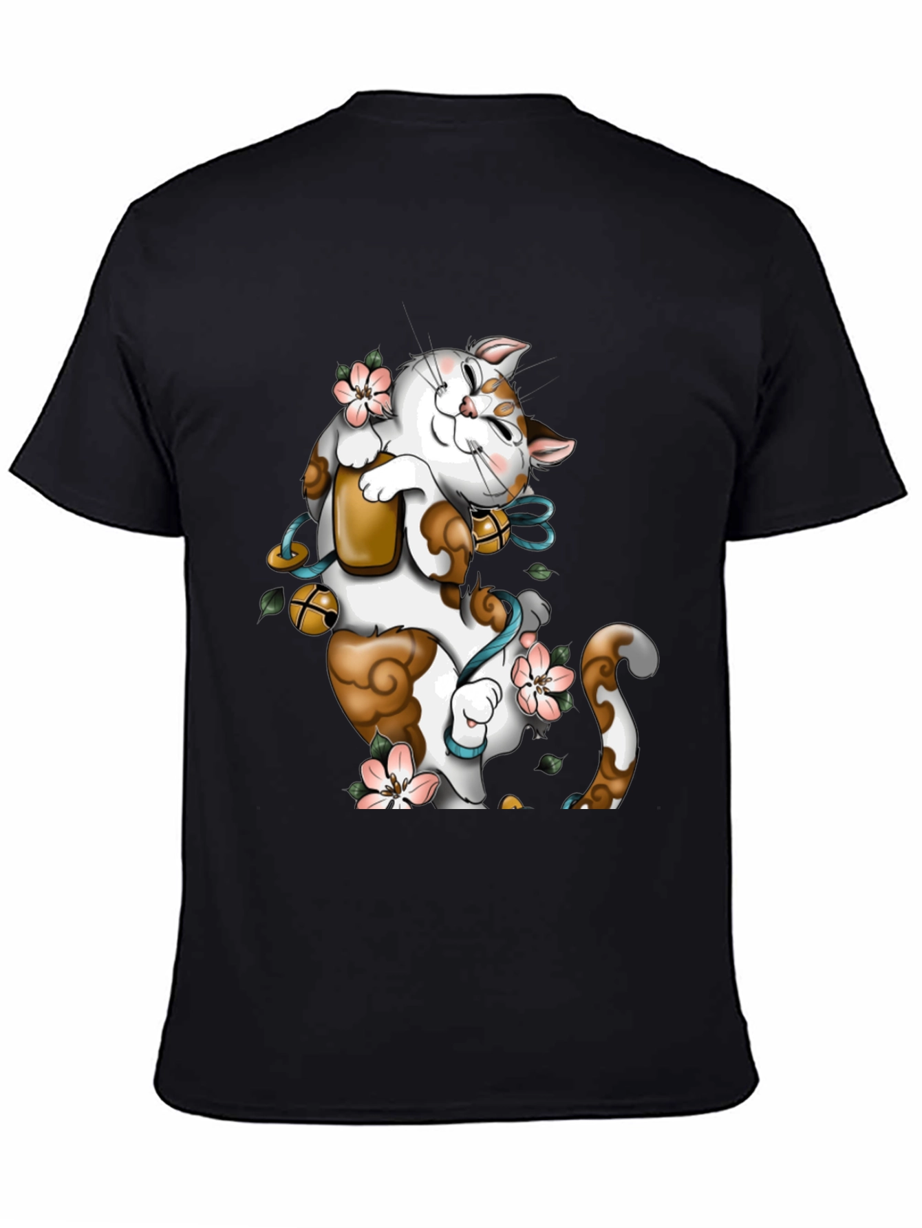 Lucky Cat Graphic T-Shirt