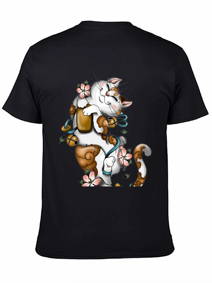 Lucky Cat Graphic T-Shirt