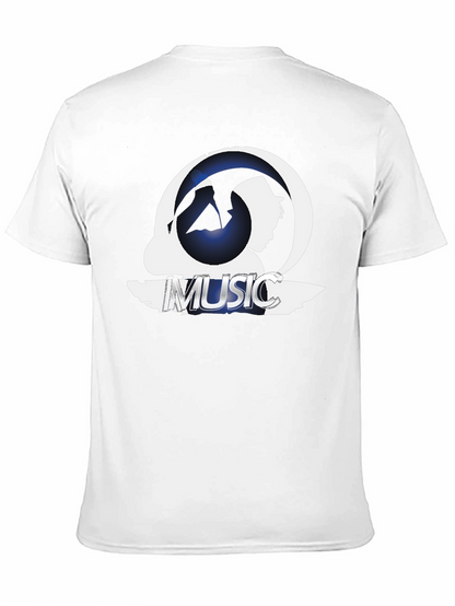 Music Silhouette Graphic T-Shirt