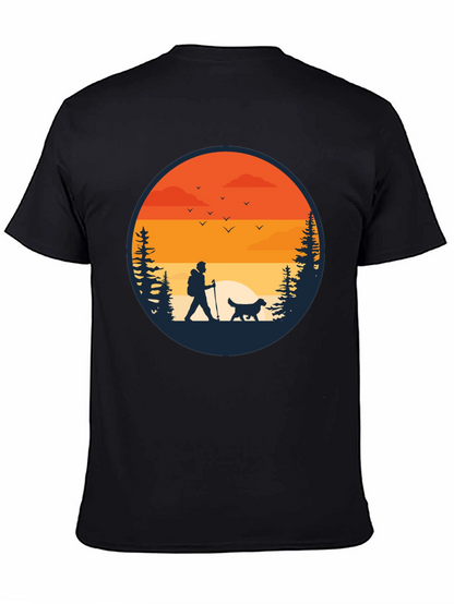 Hiking Silhouette Graphic Tee