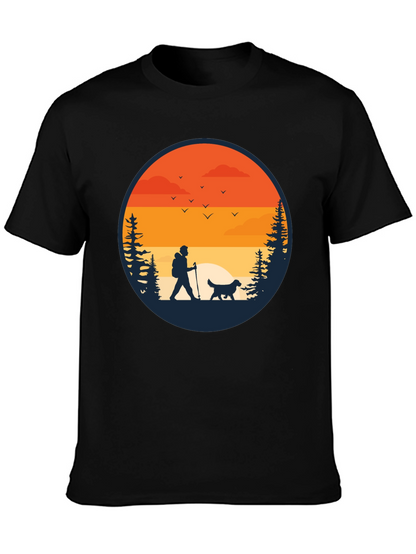 Hiking Silhouette Graphic Tee