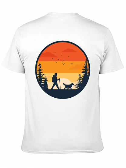 Hiking Silhouette Graphic Tee