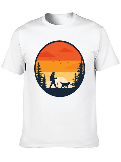 Hiking Silhouette Graphic Tee